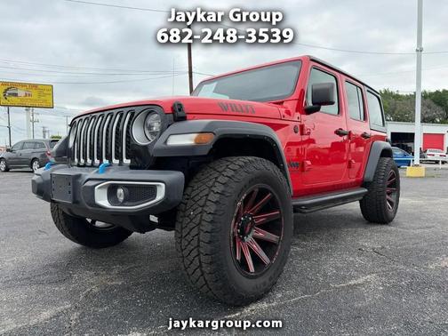 Firecracker Red Clearcoat 2021 Jeep Wrangler Unlimited Sport