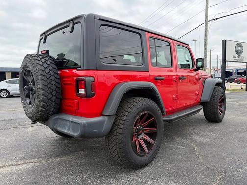 Firecracker Red Clearcoat 2021 Jeep Wrangler Unlimited Sport