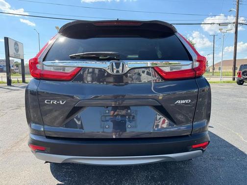 GRAY 2017 Honda CR-V EX-L