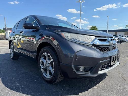 GRAY 2017 Honda CR-V EX-L