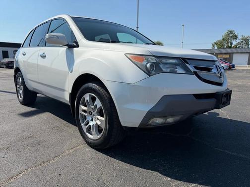 Aspen White Pearl 2009 Acura MDX Base