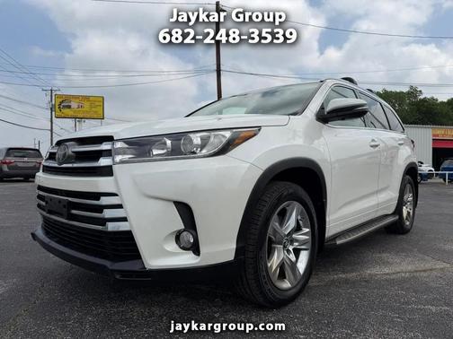 Blizzard Pearl 2017 Toyota Highlander Limited