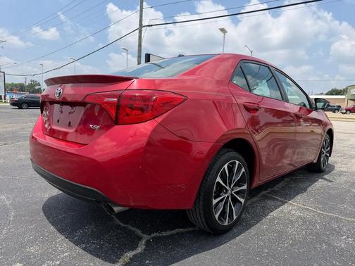 Barcelona Red Metallic 2017 Toyota Corolla XSE