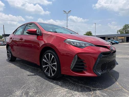 Barcelona Red Metallic 2017 Toyota Corolla XSE