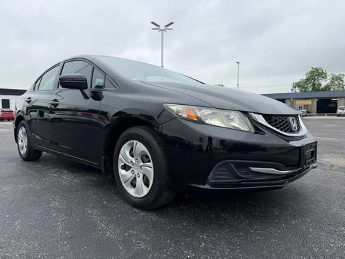 Crystal Black Pearl 2014 Honda Civic LX