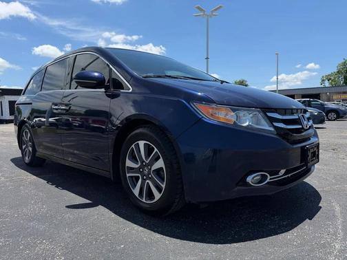 BLUE 2014 Honda Odyssey Touring
