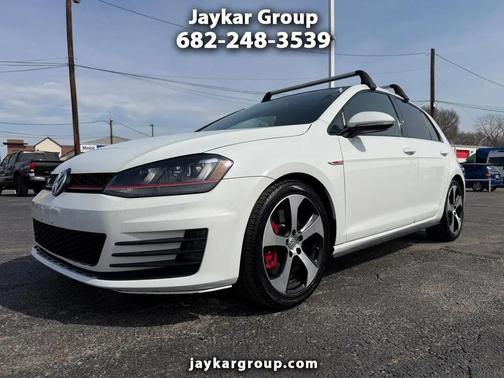 Pure White 2016 Volkswagen Golf GTI 2.0T SE 4-Door