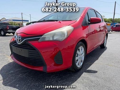 Absolutely Red 2015 Toyota Yaris LE
