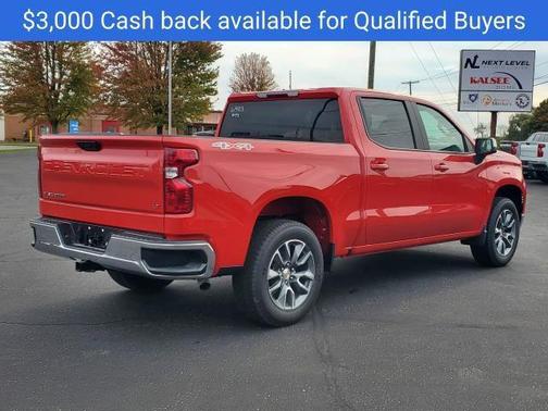 Red Hot 2026 Chevrolet Silverado 1500 LT