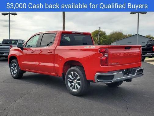 Red Hot 2026 Chevrolet Silverado 1500 LT