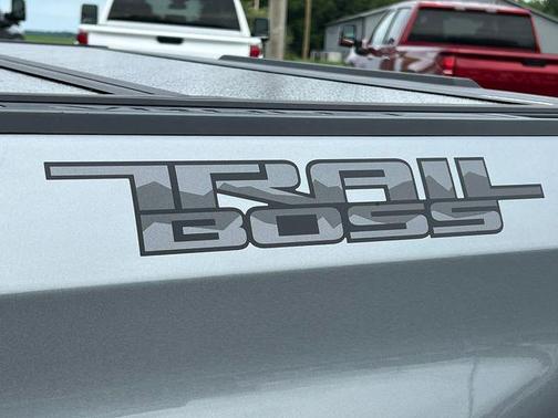 Sterling Gray Metallic 2026 Chevrolet Silverado 1500 Custom Trail Boss