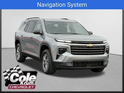 Sterling Gray Metallic 2024 Chevrolet Traverse LT