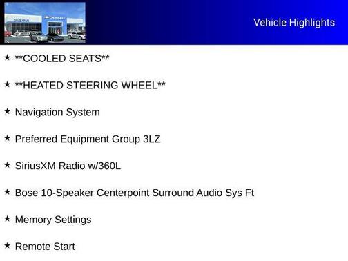 2023 Chevrolet Tahoe 4WD High Country