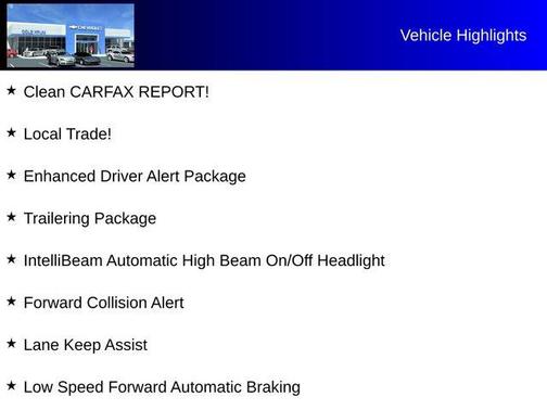 2017 Chevrolet Silverado 1500 High Country