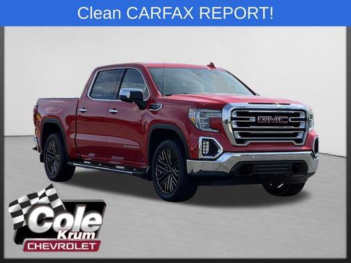 Cardinal Red 2019 GMC Sierra 1500 SLT