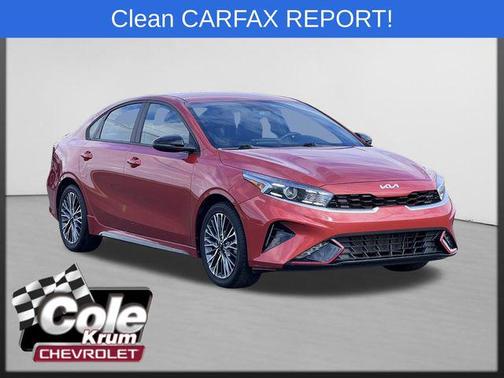 Fire Orange 2023 Kia Forte GT-Line