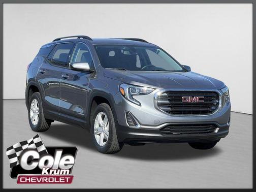 Satin Steel Metallic 2018 GMC Terrain SLE