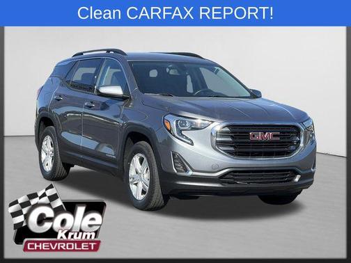 Satin Steel Metallic 2018 GMC Terrain SLE