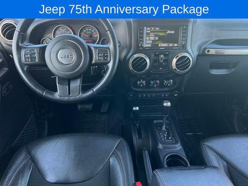 Black Clearcoat 2016 Jeep Wrangler Unlimited Sahara