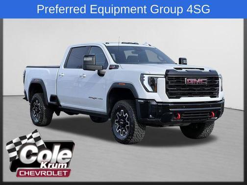 Summit White 2025 GMC Sierra 2500 AT4X