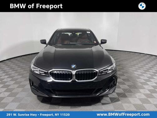 Jet Black 2024 BMW 330 i xDrive