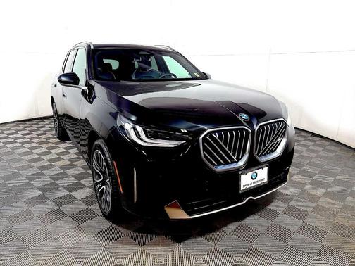 Black Sapphire Metallic 2025 BMW X3 30 xDrive