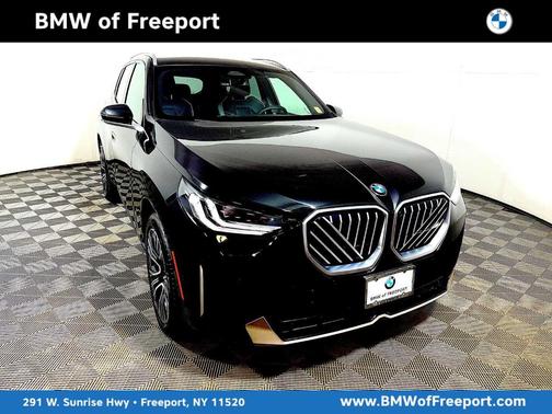 Black Sapphire Metallic 2025 BMW X3 30 xDrive