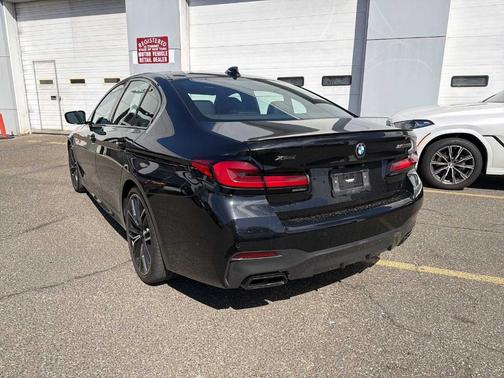 Black Sapphire Metallic 2023 BMW M550 i xDrive