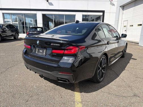Black Sapphire Metallic 2023 BMW M550 i xDrive