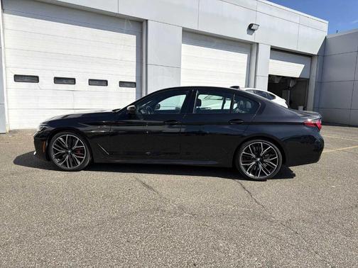 Black Sapphire Metallic 2023 BMW M550 i xDrive