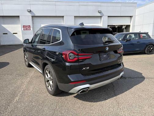 Black Sapphire Metallic 2023 BMW X3 xDrive30i