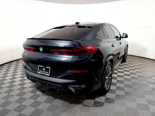 Black Sapphire Metallic 2024 BMW X6 xDrive40i