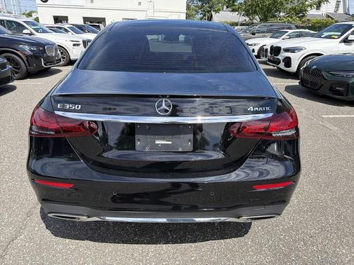 Black 2023 Mercedes-Benz E-Class E 350 4MATIC