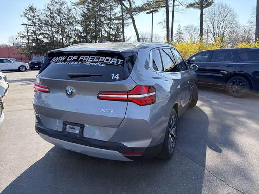 Skyscraper Gray Metallic 2025 BMW X3 30 xDrive