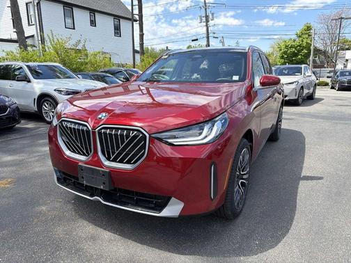 Red Metallic 2025 BMW X3 30 xDrive