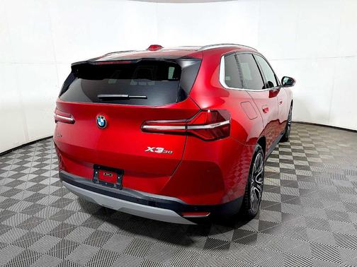 Red Metallic 2025 BMW X3 30 xDrive