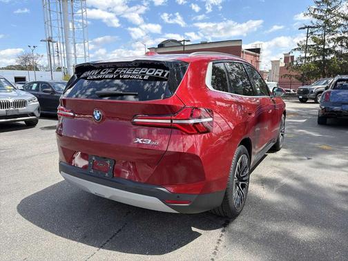Red Metallic 2025 BMW X3 30 xDrive