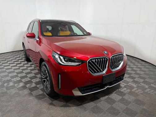 Red Metallic 2025 BMW X3 30 xDrive