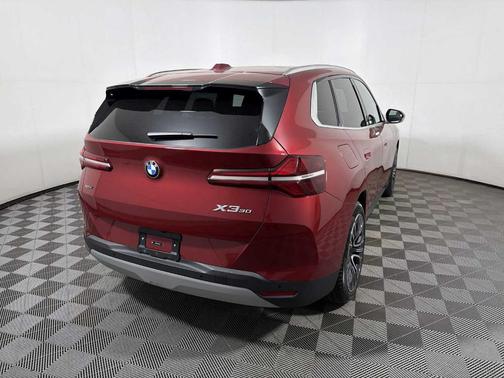 Red Metallic 2025 BMW X3 30 xDrive