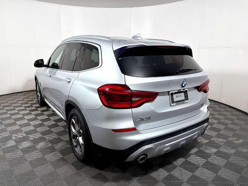 Glacier Silver Metallic 2021 BMW X3 xDrive30i