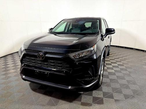 Midnight Black Metallic 2022 Toyota RAV4 LE