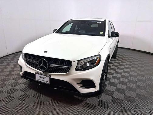 designo Diamond White Metallic 2019 Mercedes-Benz AMG GLC 43 4MATIC Coupe
