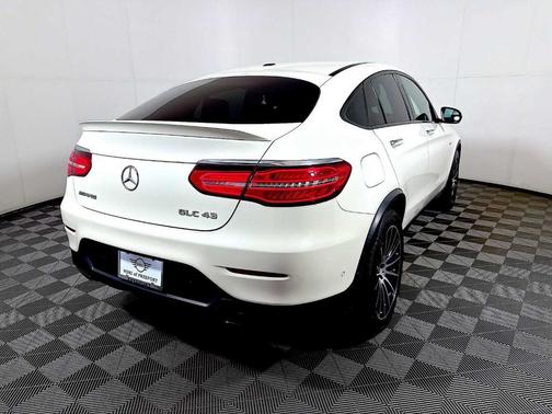 designo Diamond White Metallic 2019 Mercedes-Benz AMG GLC 43 4MATIC Coupe