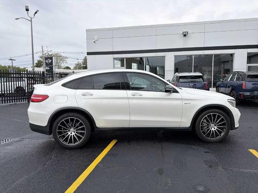 designo Diamond White Metallic 2019 Mercedes-Benz AMG GLC 43 4MATIC Coupe