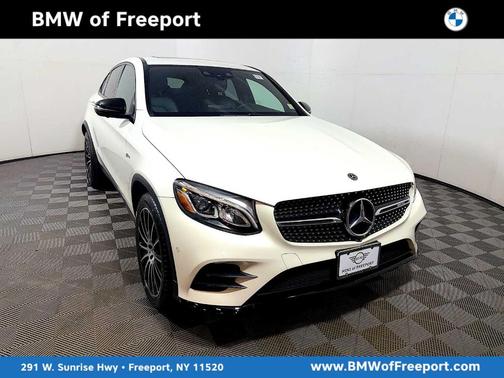 designo Diamond White Metallic 2019 Mercedes-Benz AMG GLC 43 4MATIC Coupe