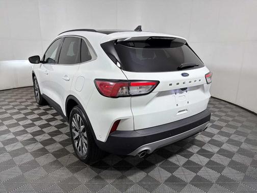 Star White 2020 Ford Escape Titanium Hybrid