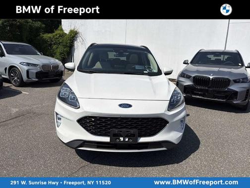 Star White 2020 Ford Escape Titanium Hybrid