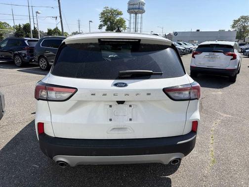 Star White 2020 Ford Escape Titanium Hybrid
