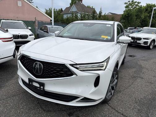 Platinum White Pearl 2023 Acura MDX Technology