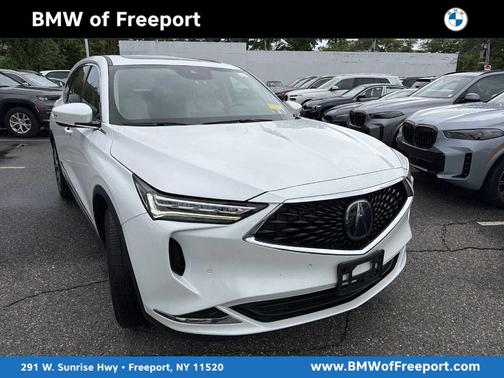 Platinum White Pearl 2023 Acura MDX Technology